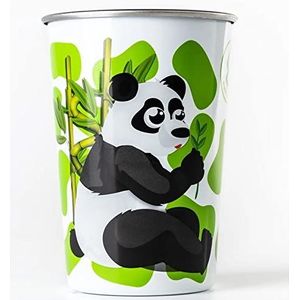 Water Revolution 'Oso Panda' beker van roestvrij staal, 300 ml