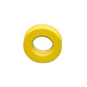 PRENDELUZ Gele Nuñez-tape, isolatietape in doos, 20 m x 19 mm.