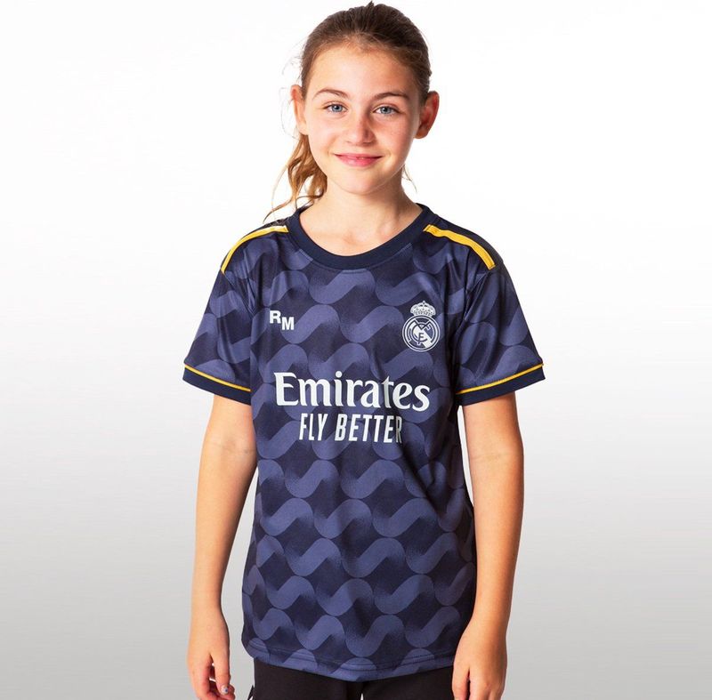 Real Madrid uit voetbalshirt voor kinderen - seizoen 2023 20246 t m 164 - away voetbalshirt