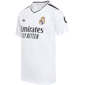 Real Madrid - Thuis Voetbalshirt - Wit - 100% Polyester