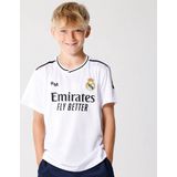 Real Madrid Bellingham T-shirt Met Korte Mouwen Voor Thuis Wit