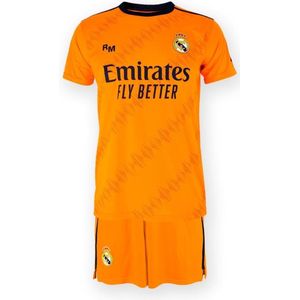 Real Madrid - Uit Tenue - Voetbaltenue Kinderen - Oranje - Officiële Merchandise
