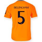 Real Madrid - Uit Shirt - Oranje - Kids 24/25