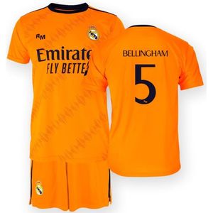 Real Madrid Bellingham Uit Tenue Voor Kinderen - Seizoen 2024/2025
