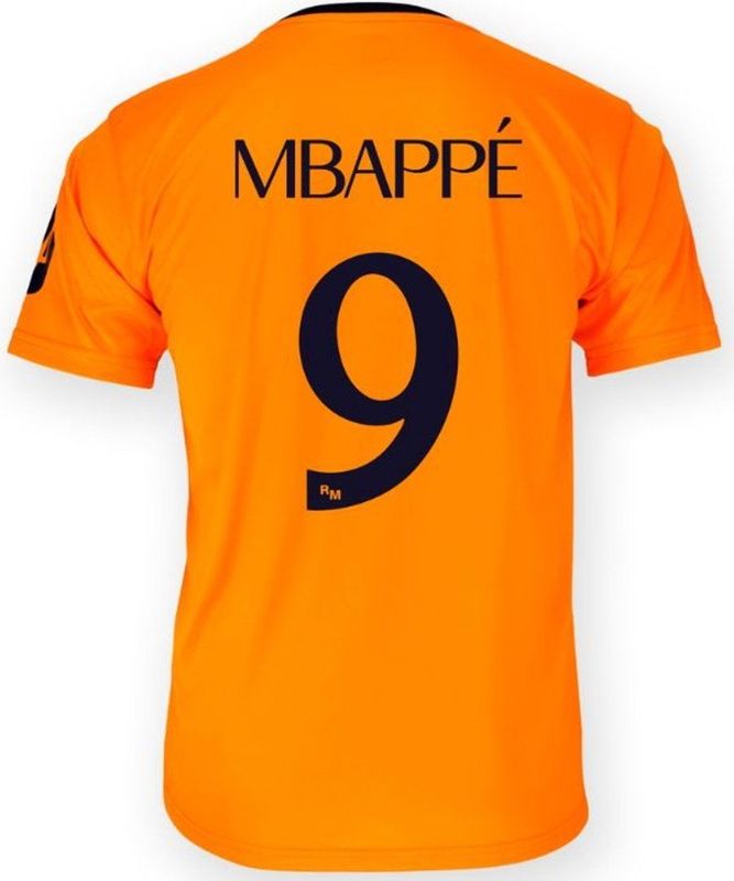 Real Madrid - 24/25 Mbappe - T-shirt - Oranje - Korte Mouw