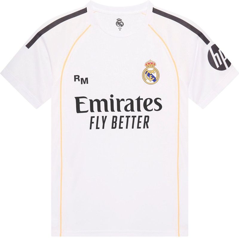 Real Madrid - Thuis Shirt - Wit - Voetbalshirt - 2025/2026 - 100% Polyester