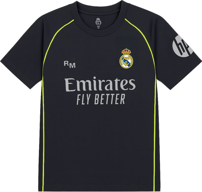 Real Madrid - Uit Shirt - Donkerblauw - Voetbalshirt - 2025/2026 - 100% Polyester