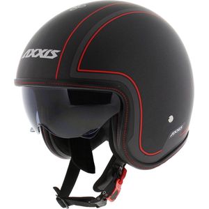 Axxis Hornet SV jethelm Royal mat zwart M - Motorhelm / Scooterhelm