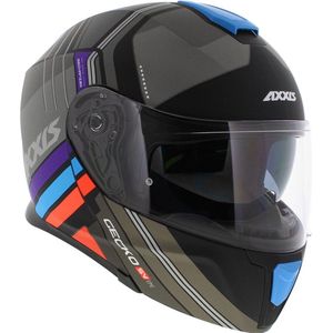 Helm Axxis Gecko Epic Mat Zwart XL