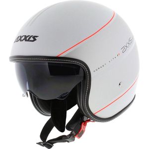 Axxis Hornet SV jethelm Vita mat grijs zilver S - Motorhelm / Scooterhelm