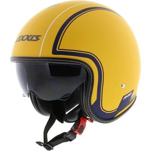 Axxis Hornet SV jethelm Royal mat geel M - Motorhelm / Scooterhelm / Brommer / Vespa