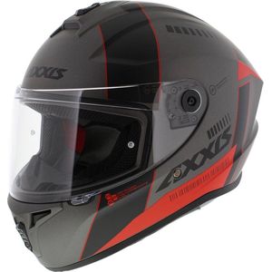 Axxis Draken S integraal helm MP4 mat rood M - Scooterhelm / Motorhelm / Karthelm