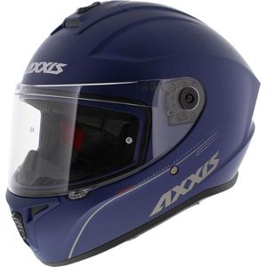 Axxis Draken S integraal helm solid mat blauw XS