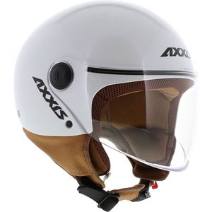 Axxis Square S helm glans wit S