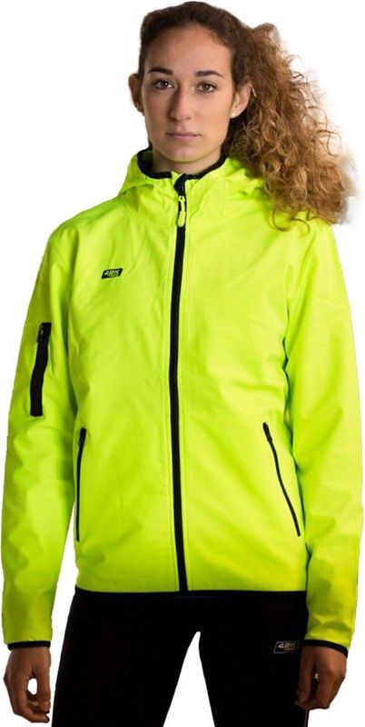 42k - Softshell Jas - Fluorescerend Geel - Unisex - Technische Jas