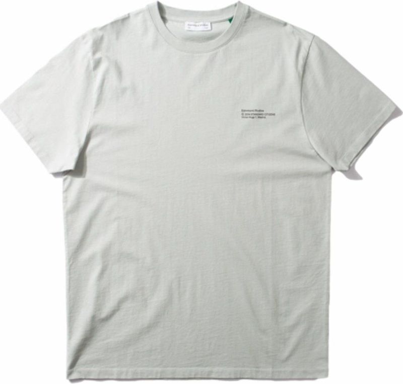 Edmmond Studios - Fruits - T-Shirt - Sage Green - 100% Organisch Katoen