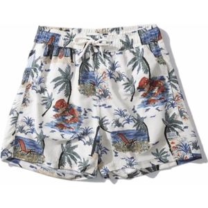 Swimsuit Edmmond Studios Men Paradise Classic Plain Off White