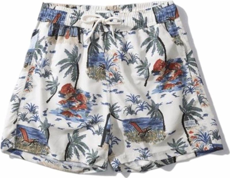 Swimsuit Edmmond Studios Men Paradise Classic Plain Off White