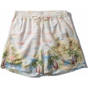 Swimsuit Edmmond Studios Men Summer Classic Plain Off White