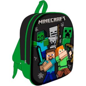 Mochila 3D Minecraft 30cm