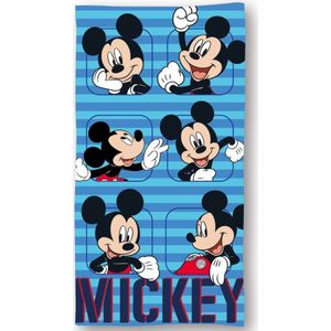 Mickey Mouse - Strandlaken - Kleurrijk - Sneldrogende Microvezel