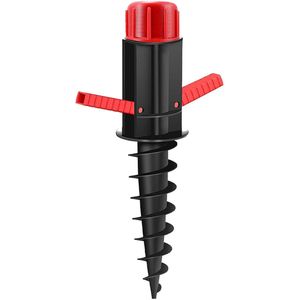 Marbueno Parasol Pincho Plastic Zwart 37x6x6 cm Strand en Tuin 10505