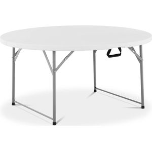 Marbueno Klapptisch Resina Weiß D.122x74 cm Catering, Strand und Camping 10530