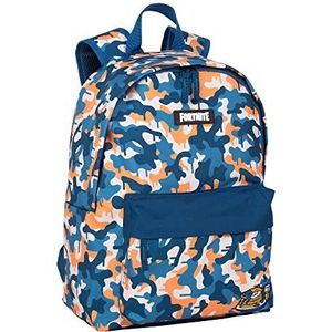 Fortnite Schoolrugzak blauw camo 41x31x13.5