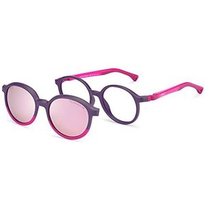 NANOVISTA Uniseks bril voor volwassenen, Paars mat/framboos, 44