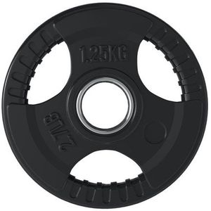 Standaard rubber schijf 28mm fitnessdigital - 1.25kg