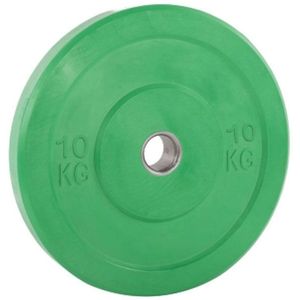 kleur olympische schijf fitnessdigital - 10kg