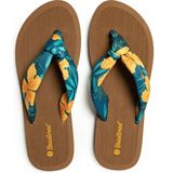 Brasileras - Hibiscus Nudo - Slippers - Multi - Stof/Rubber