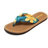 Brasileras - Hibiscus Nudo - Slippers - Multi - Stof/Rubber