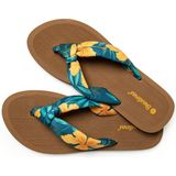 Brasileras - Hibiscus Nudo - Slippers - Multi - Stof/Rubber