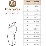 Espargatas - Urban Sandalen - Zwart - Antislipzool - Rubberen Zool
