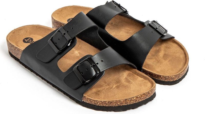 Espargatas - Urban Sandalen - Zwart - Antislipzool - Rubberen Zool