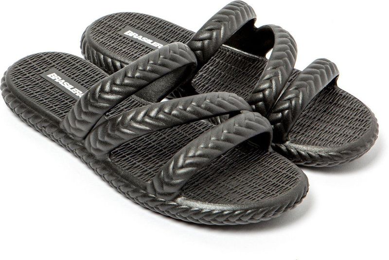 Brasileras - Sira Urban Sandalen - Zwart - Comfortabele Slippers