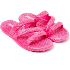 Brasileras - Sira Urban - Slippers - Fuchsia - Rubberen Zool