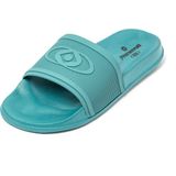 Brasileras - Splash Slippers - Donker Turquoise - Rubberen Band met Logo