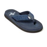 Brasileras - Puff Marbled - Teenslippers - Dark Navy - Rubber