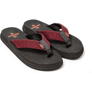 Brasileras - Puff Marbled - Slippers - Garnet - Rubberen Zool