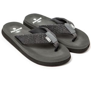 Brasileras - Puff Marbled - Slippers - Donkergrijs - Rubberen Zool