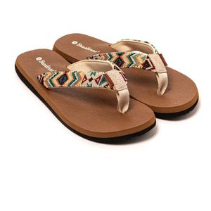 Brasileras - Inca Slippers - Strand- en Zwembadslippers - Beige - Hoogwaardige Materialen