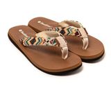 Brasileras - Inca Slippers - Strand- en Zwembadslippers - Beige - Hoogwaardige Materialen
