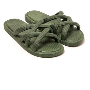 Brasileras Sandalen Damen-Legergroen-36