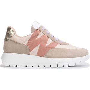 Wonders Odisei - dames sneaker - Taupe - maat 35 (EU) 2 (UK)