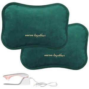 2x 𝗘𝗹𝗲𝗸𝘁𝗿𝗶𝘀𝗰𝗵𝗲 𝗪𝗮𝗿𝗺𝘄𝗮𝘁𝗲𝗿𝗸𝗿𝘂𝗶𝗸. Thermische warmtefles voor rug, lendenen, buik, handen. Draagbare bedwarmerzak met temperatuurregeling.