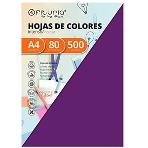 500 vellen, A4, 80 g, violet