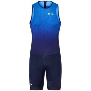 Spiuk - Summum - Mouwloos Tri Suit - Blauw - Heren Triatlonpak