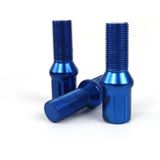 OMP DIN-schroeven, 10,9 sleutels, 17/19 L, 27 mm, M14 x 1,5, blauw, 20 stuks